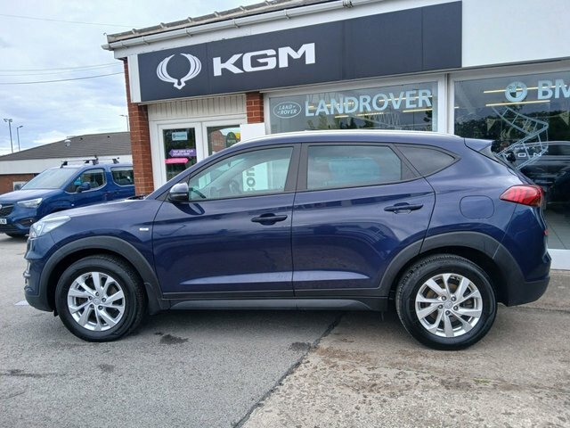 Hyundai Tucson 1.6 Crdi Mhev Se Nav Suv Hybrid BV20TKJ Blue #3