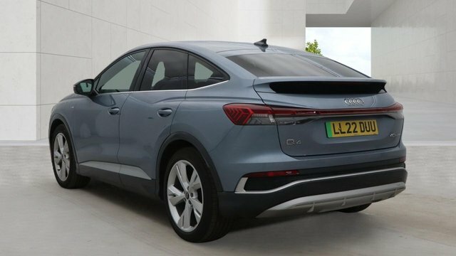 Audi Q4 E Tron 40 S Line Sportback 82Kwh 204 P LL22DUU Blue #2