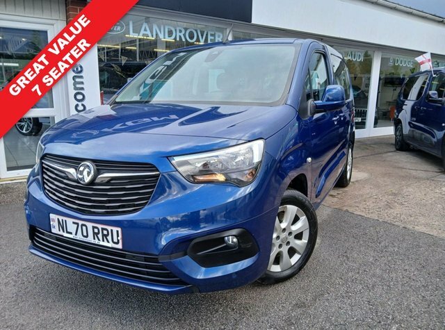 Vauxhall Combo Life 1.5 Turbo D Blueinjection Energy Mpv Ma Blue