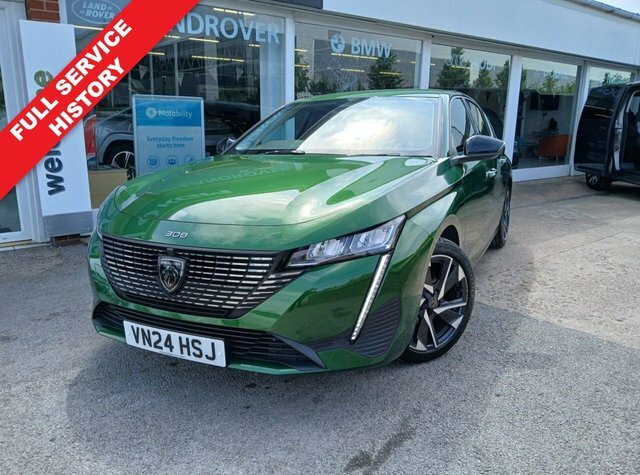 Peugeot 308 1.2 Puretech Allure Hatchback Eat Euro VN24HSJ Green