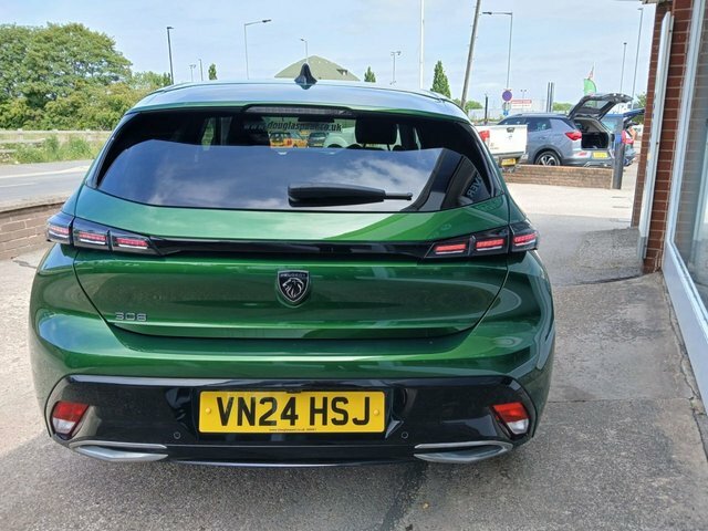 Peugeot 308 1.2 Puretech Allure Hatchback Eat Euro VN24HSJ Green #5