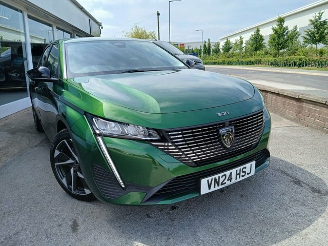 Peugeot 308 1.2 Puretech Allure Hatchback Eat Euro VN24HSJ Green #2