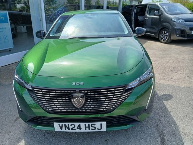 Peugeot 308 1.2 Puretech Allure Hatchback Eat Euro VN24HSJ Green #6