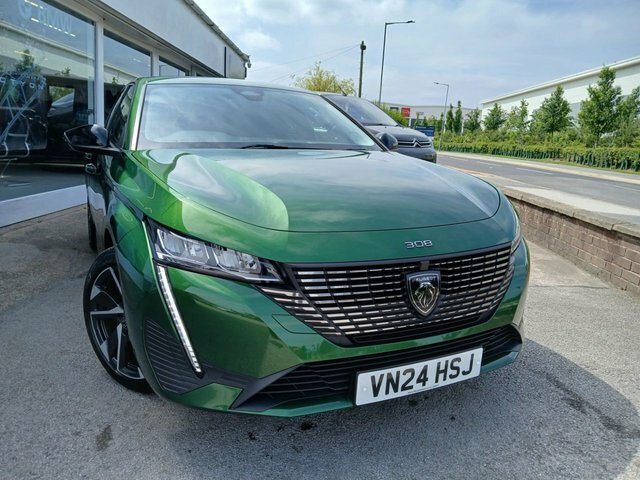 Peugeot 308 1.2 Puretech Allure Hatchback Eat Euro VN24HSJ Green #4