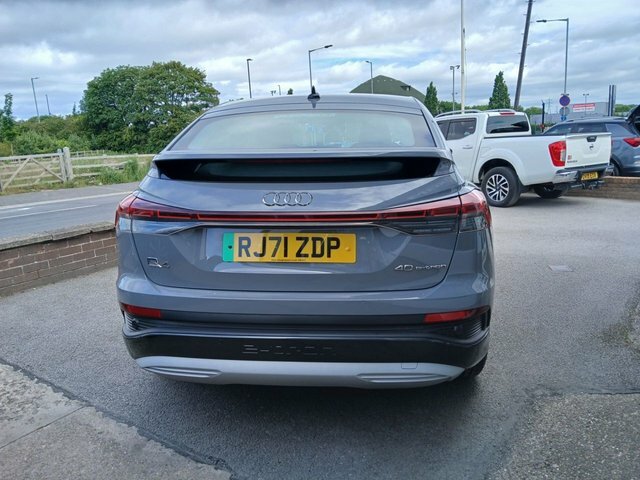 Audi Q4 E Tron 40 Sport Sportback 82Kwh 204 Ps Grey #5
