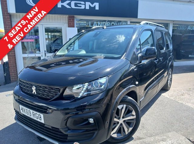 Peugeot Rifter 1.5 Bluehdi 130 Gt Line Eat8 Mpv WK69RGO Black