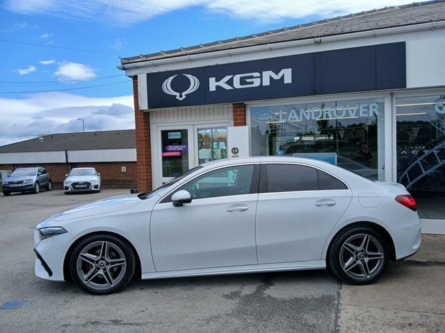Mercedes-Benz A Class 1.3 A200h Mhev Amg Line Executive Saloon Pet KW73WZR White #4