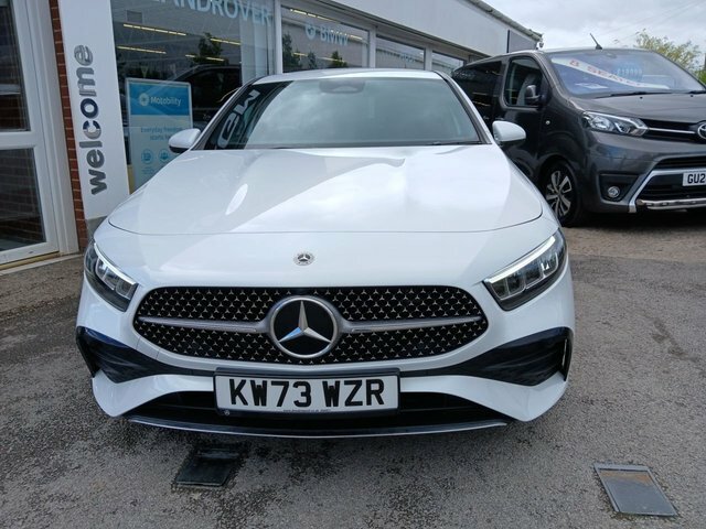 Mercedes-Benz A Class 1.3 A200h Mhev Amg Line Executive Saloon Pet KW73WZR White #3