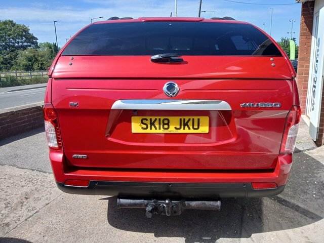 SsangYong Musso Ex White #12
