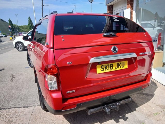 SsangYong Musso Ex White #13