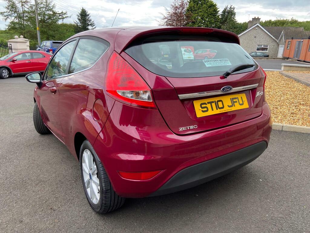 Ford Fiesta Zetec Red #7