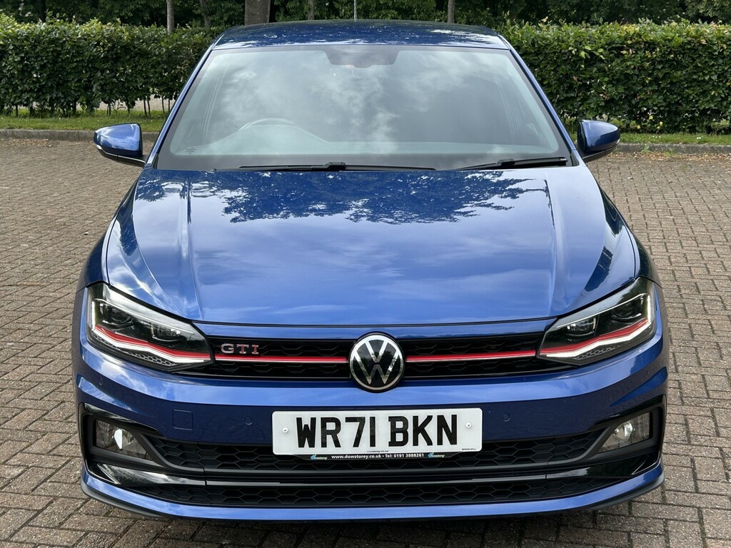 Volkswagen Polo Hatchback 2.0 Tsi Gti 202171 WR71BKN Blue #2