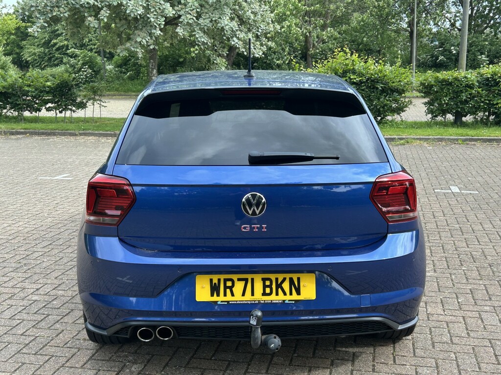 Volkswagen Polo Hatchback 2.0 Tsi Gti 202171 WR71BKN Blue #5