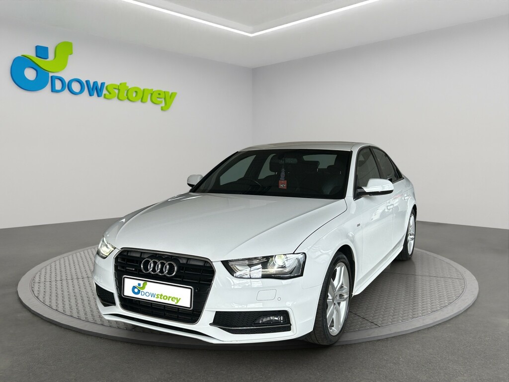 Audi A4 2.0 Tdi S Line White #3