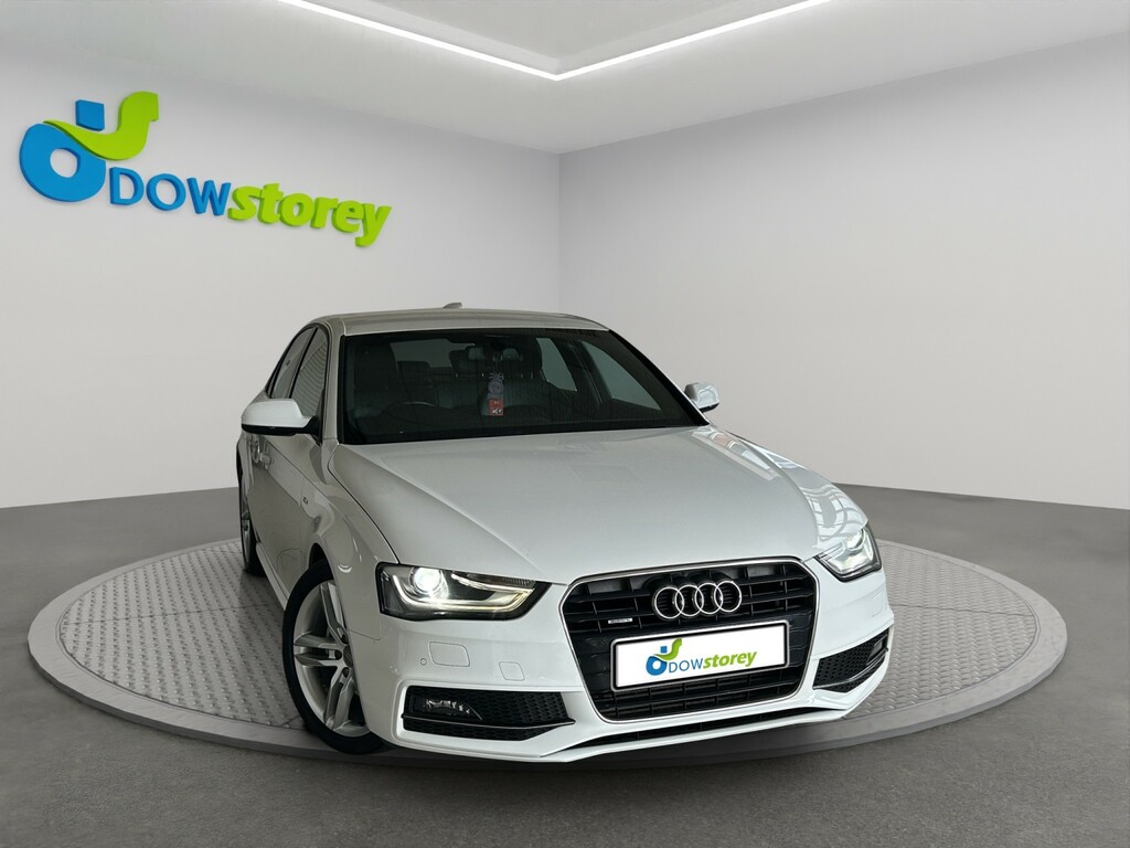 Audi A4 2.0 Tdi S Line White