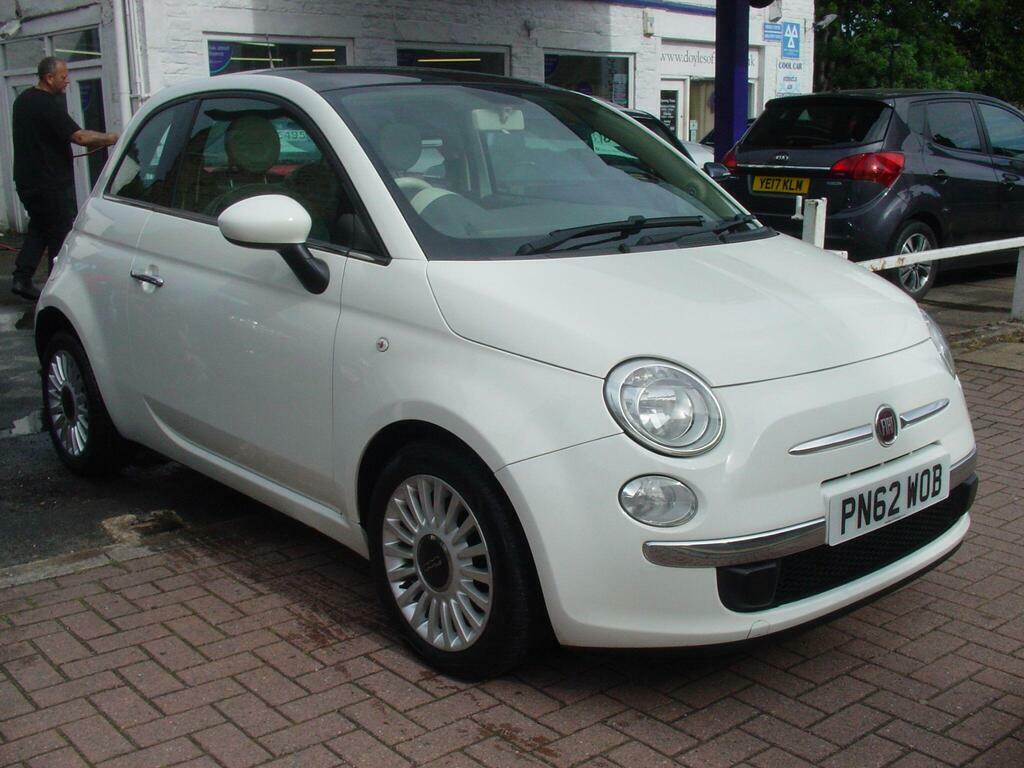 Fiat 500 0.9 Twinair Lounge Euro 5 S S White