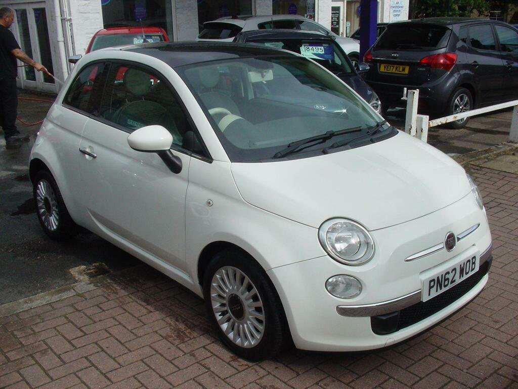 Fiat 500 0.9 Twinair Lounge Euro 5 S S White #2