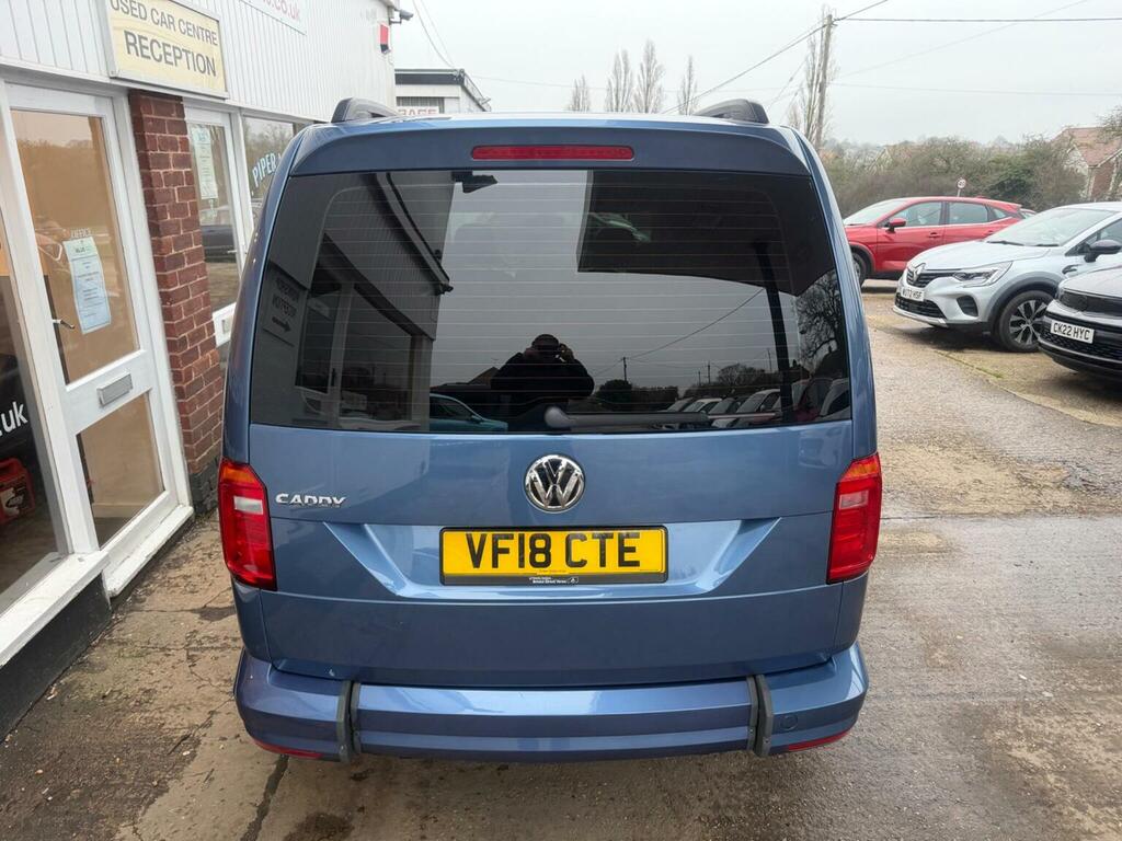 Volkswagen Caddy Maxi Life Mpv 2.0 Tdi Bluemotion Tech Dsg Euro 6 Ss VF18CTE Blue #4