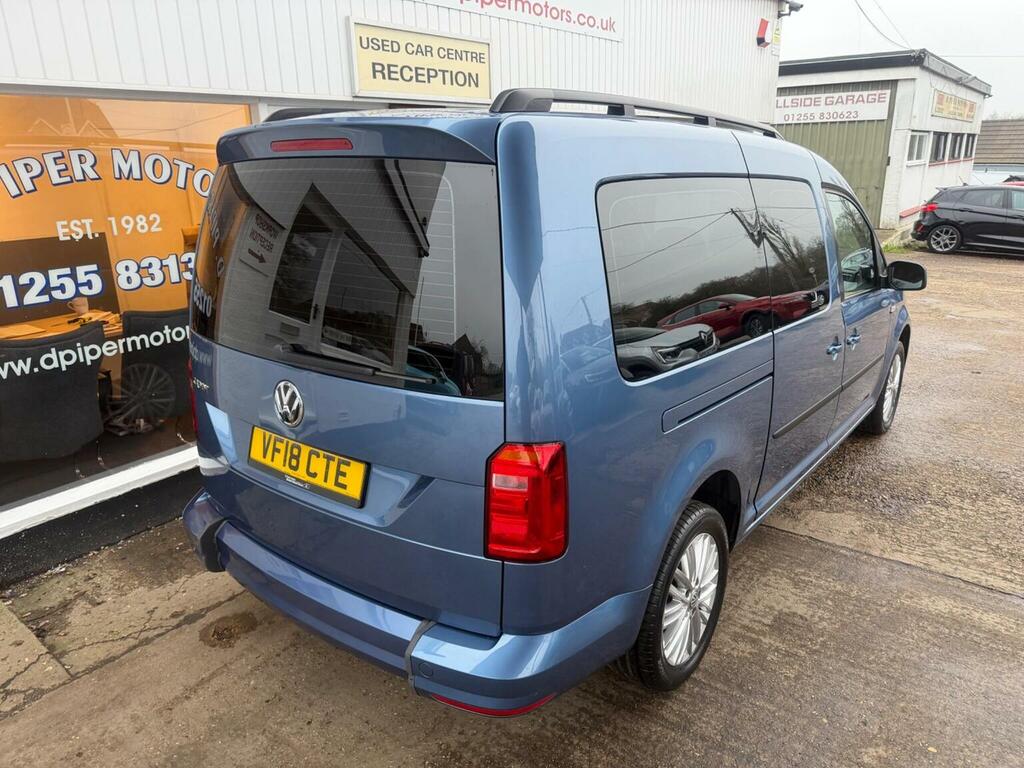 Volkswagen Caddy Maxi Life Mpv 2.0 Tdi Bluemotion Tech Dsg Euro 6 Ss VF18CTE Blue #3