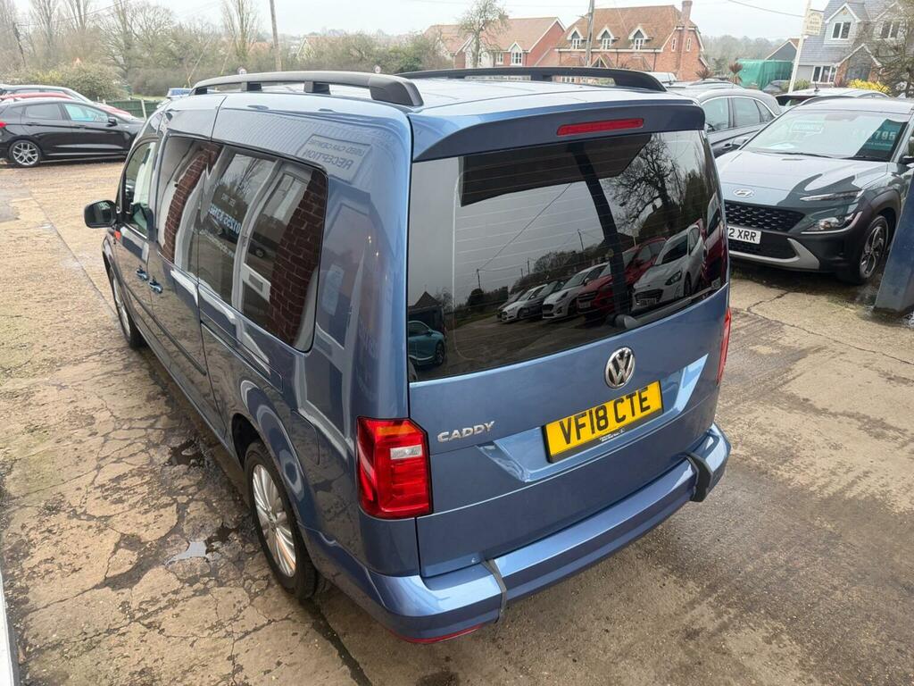 Volkswagen Caddy Maxi Life Mpv 2.0 Tdi Bluemotion Tech Dsg Euro 6 Ss VF18CTE Blue #5