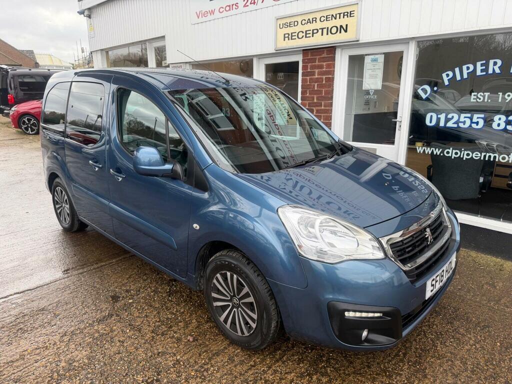 Peugeot Partner Tepee Mpv 1.6 Bluehdi Active Etg Euro 6 Ss 2018 Blue