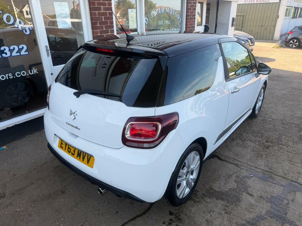 Citroen DS3 Hatchback 1.6 Vti Dstyle Euro 5 201363 EY63MVV White #3