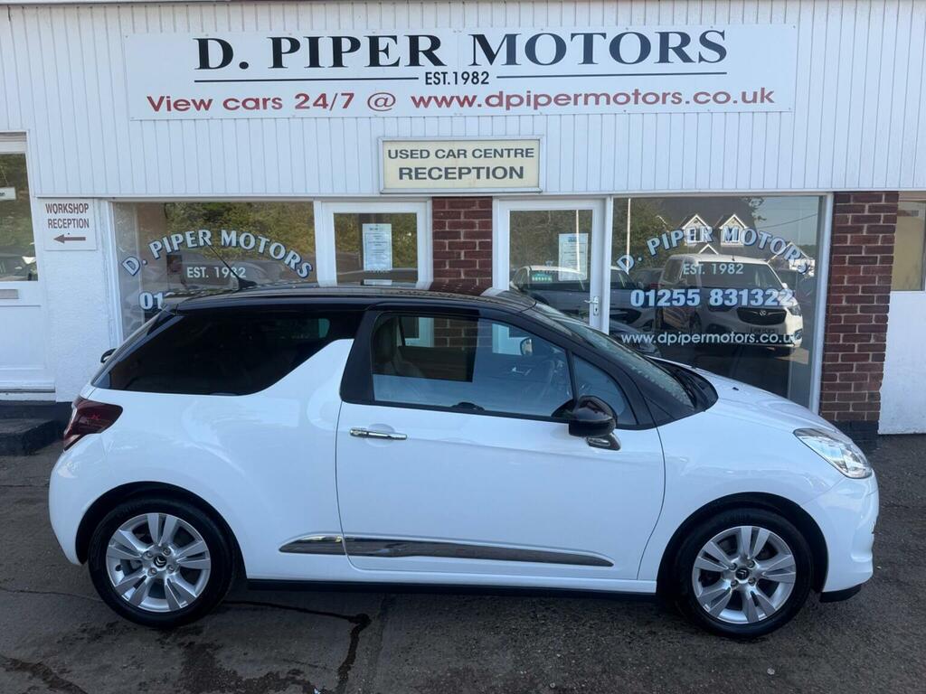 Citroen DS3 Hatchback 1.6 Vti Dstyle Euro 5 201363 EY63MVV White #2