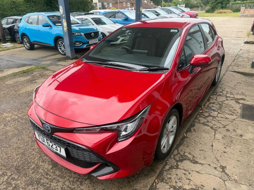Toyota Corolla Hatchback 1.8 Vvt-h Icon Cvt Euro 6 Ss 202 YUI6237 Red #6