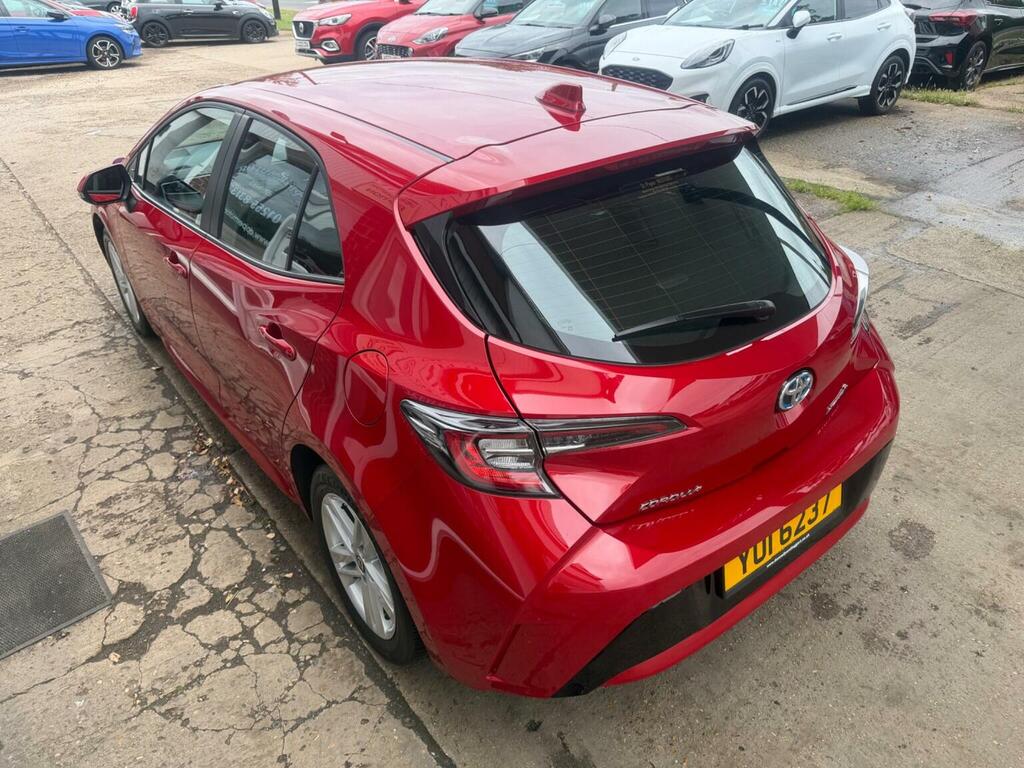 Toyota Corolla Hatchback 1.8 Vvt-h Icon Cvt Euro 6 Ss 202 YUI6237 Red #5