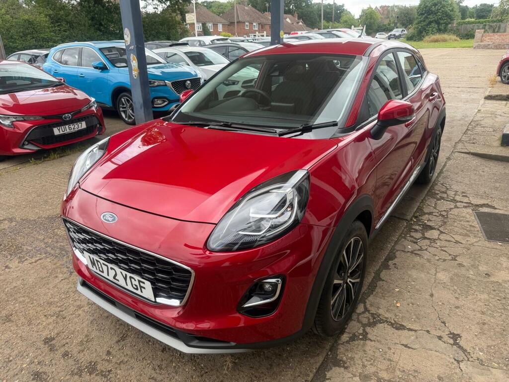 Ford Puma Suv 1.0T Ecoboost Mhev Titanium Euro 6 Ss MD72YGF Red #6
