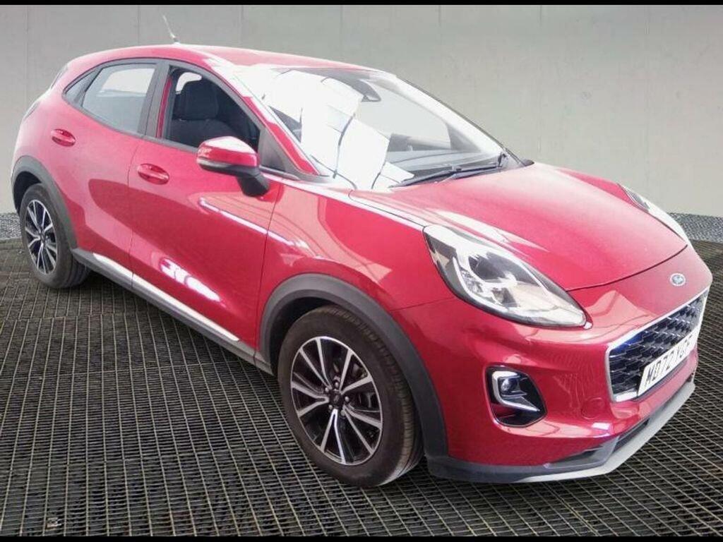 Ford Puma 1.0T Ecoboost Mhev Titanium Euro 6 Ss Red