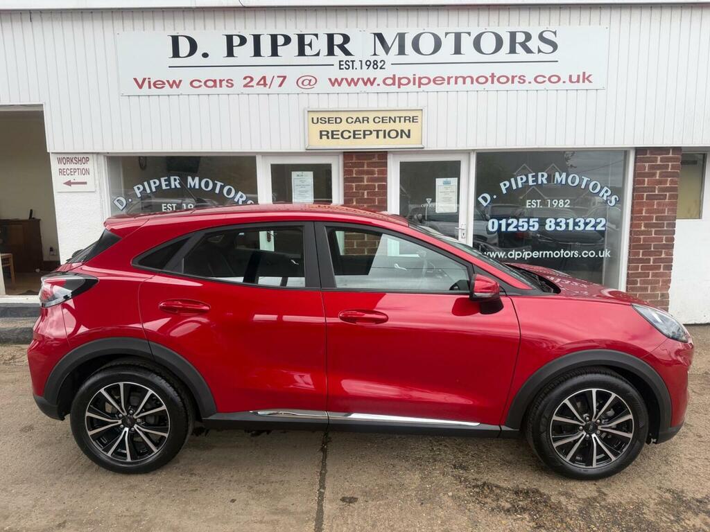 Ford Puma Suv 1.0T Ecoboost Mhev Titanium Euro 6 Ss MD72YGF Red #2