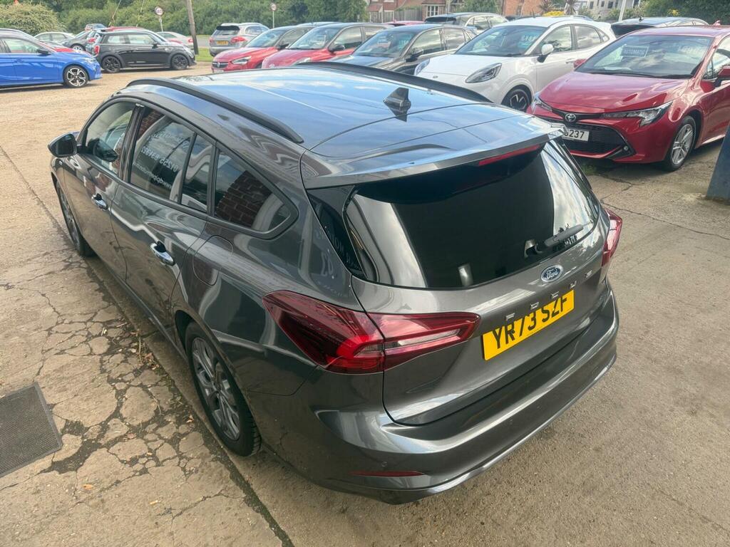 Ford Focus Estate 1.0T Ecoboost St-line Euro 6 Ss 202 YR73SZF Grey #5