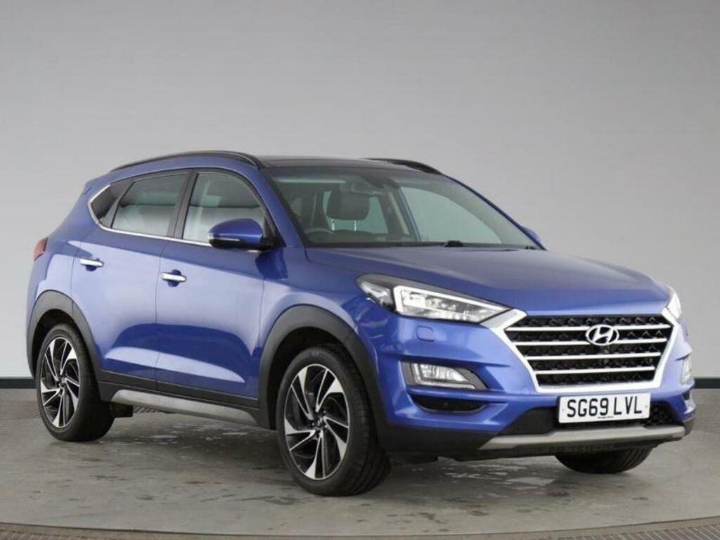 Hyundai Tucson Suv 1.6 Crdi Premium Se Dct Euro 6 Ss 2019 Blue