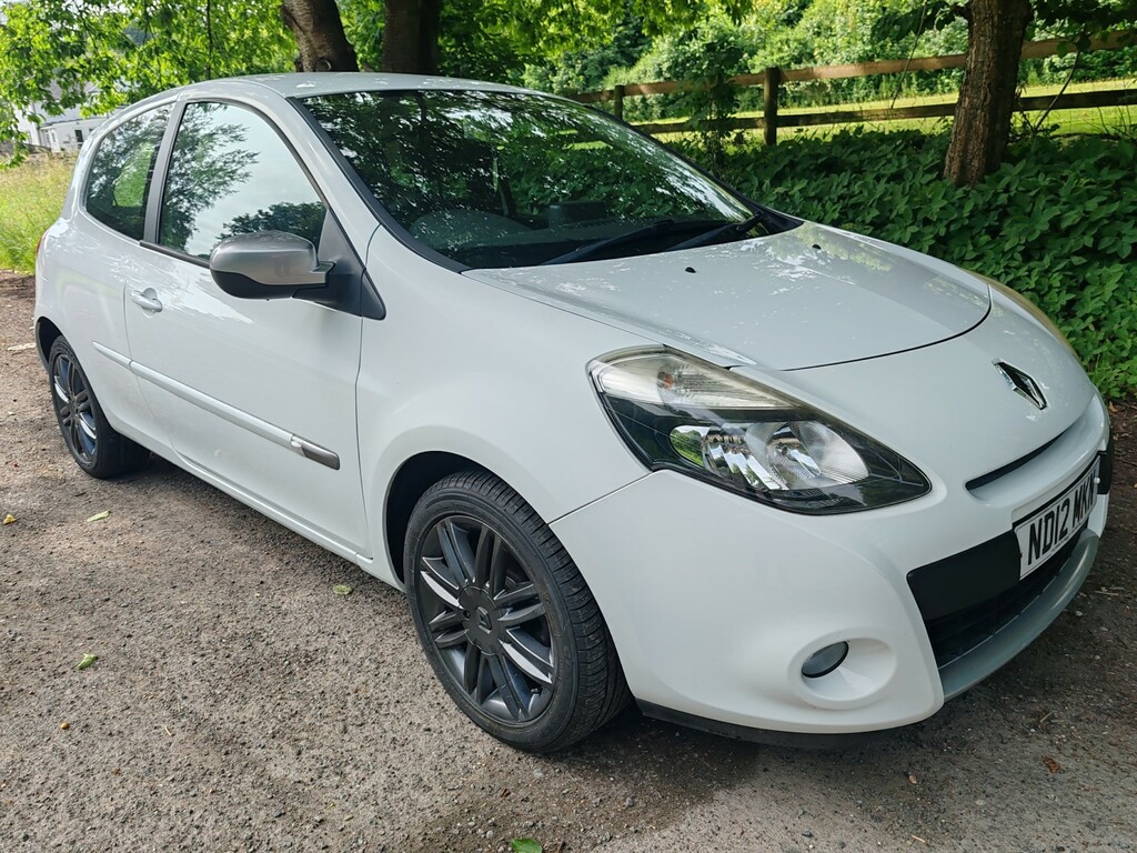 Renault Clio 1.2 Dynamique Tomtom White