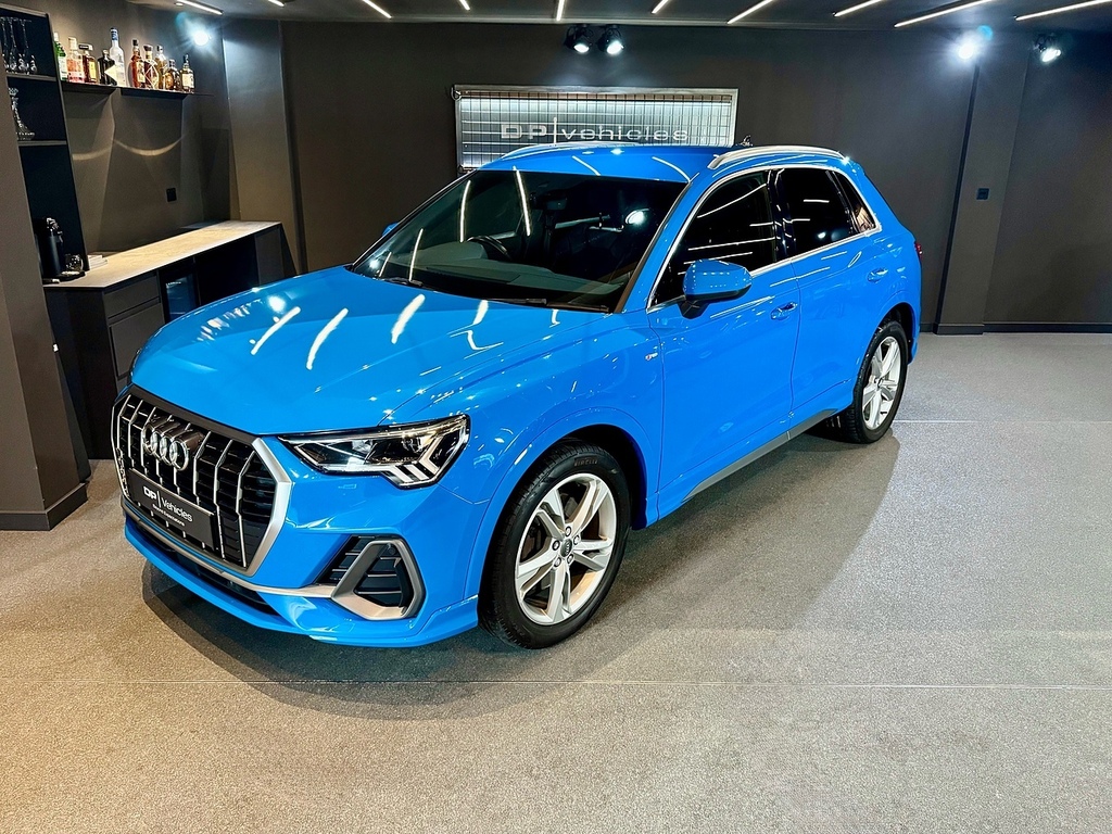 Audi Q3 Tfsi S Line SA19NTN Blue #2