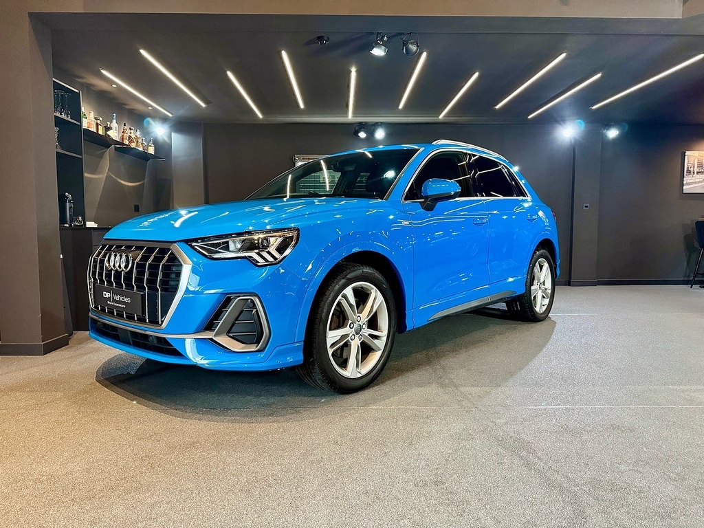 Audi Q3 Tfsi S Line SA19NTN Blue #3
