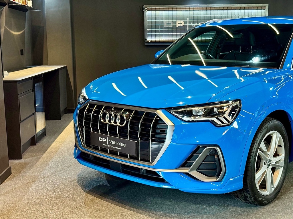 Audi Q3 Tfsi S Line SA19NTN Blue #6