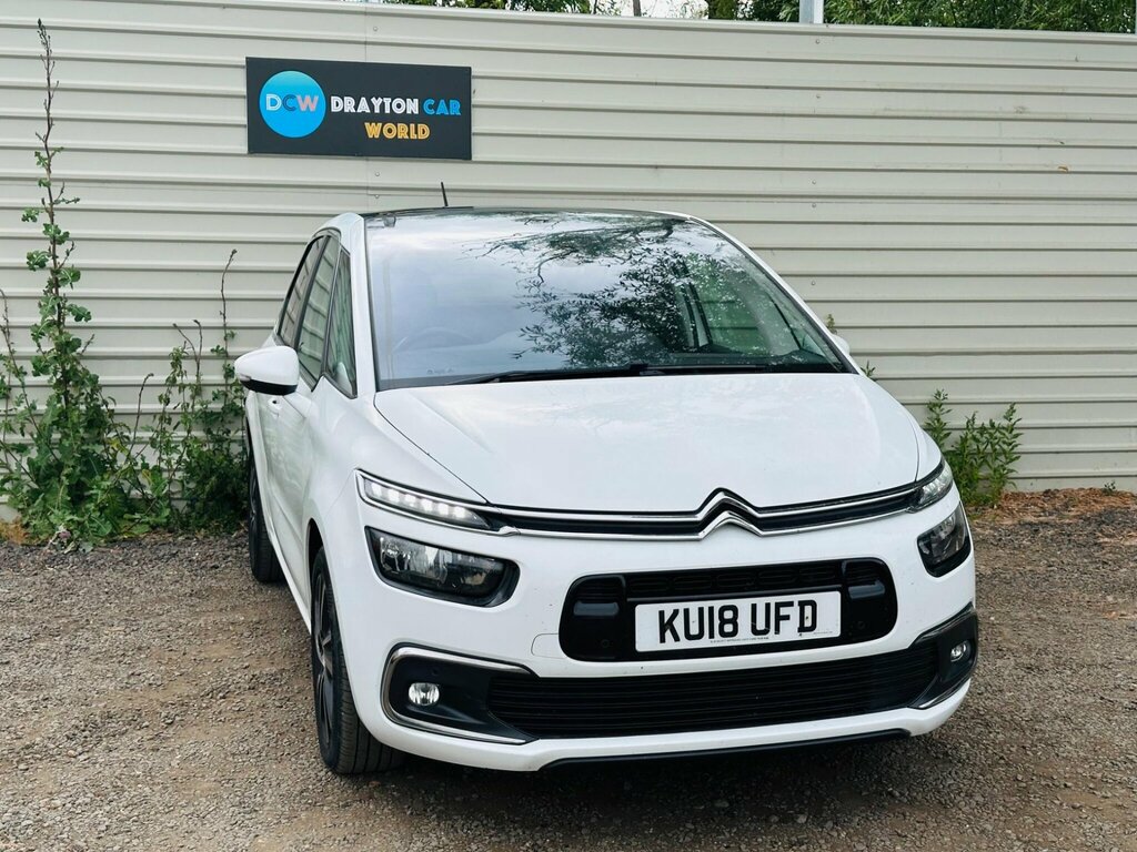 Citroen C4 Picasso 1.6 Bluehdi Flair Euro 6 Ss White