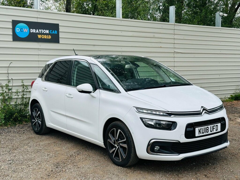 Citroen C4 Picasso 1.6 Bluehdi Flair Euro 6 Ss White #3