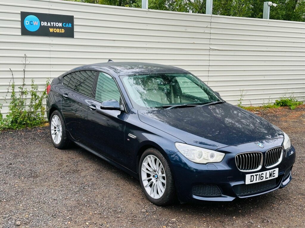 BMW 5 Series Gran Turismo 2.0 520D M Sport Gt Euro 6 Ss Blue #4
