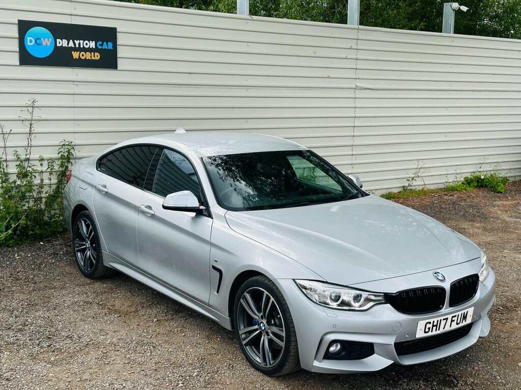 BMW 4 Series Gran Coupe 2.0 420D M Sport Xdrive Euro 6 Ss Silver #4