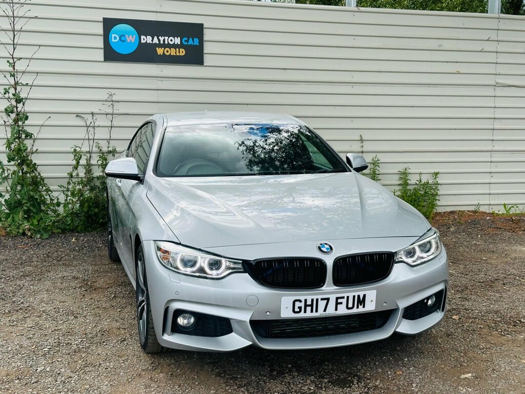 BMW 4 Series Gran Coupe 2.0 420D M Sport Xdrive Euro 6 Ss Silver