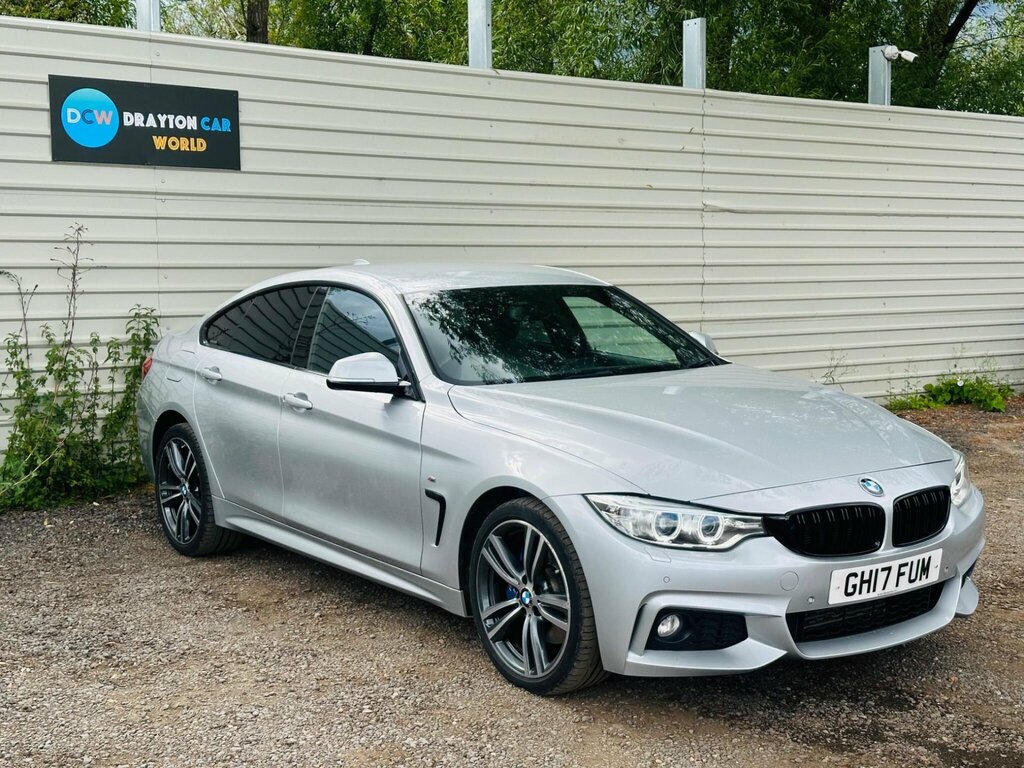 BMW 4 Series Gran Coupe 2.0 420D M Sport Xdrive Euro 6 Ss Silver #3