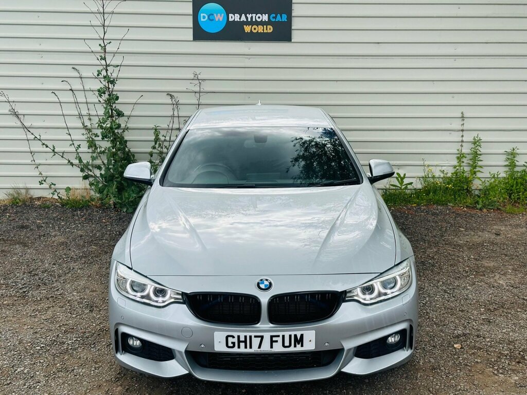 BMW 4 Series Gran Coupe 2.0 420D M Sport Xdrive Euro 6 Ss Silver #5