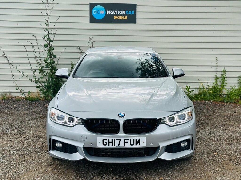 BMW 4 Series Gran Coupe 2.0 420D M Sport Xdrive Euro 6 Ss Silver #2