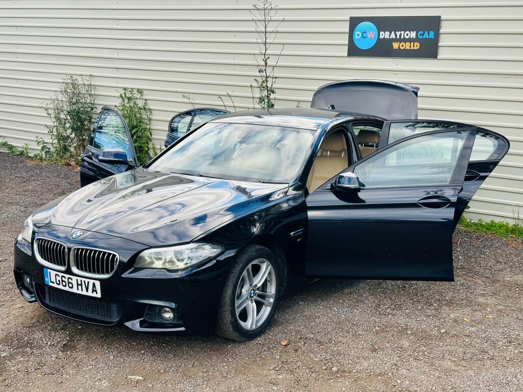BMW 5 Series 520D M Sport Black #22