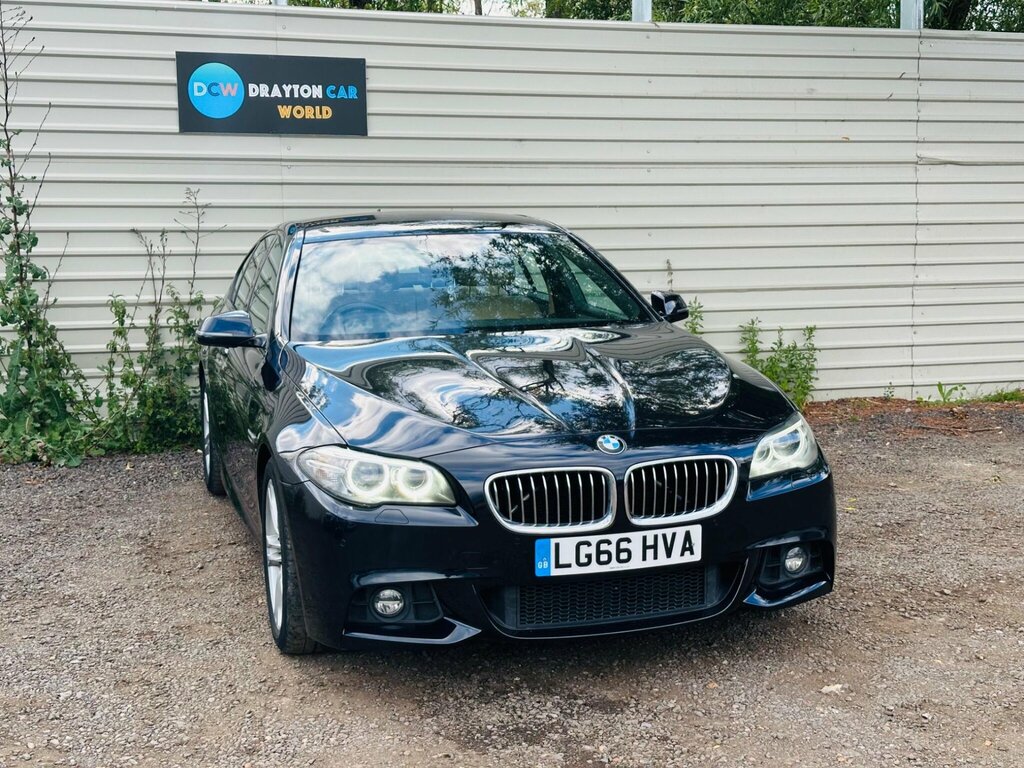 BMW 5 Series 2.0 520D M Sport Euro 6 Ss Black