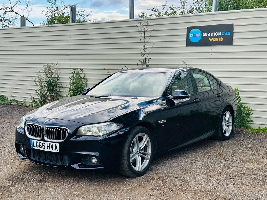 BMW 5 Series 520D M Sport Black #7