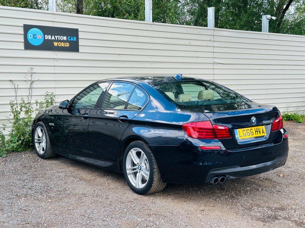 BMW 5 Series 520D M Sport Black #11